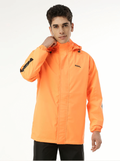 Zeel Men's Neon Orange Rainsuit