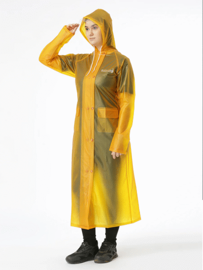 Zeel Girl Rider Yellow Raincoat